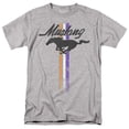thumbnail image 1 of Trevco Sportswear FORD171-AT-2 Ford Mustang Stripes Adult Regular Fit Short Sleeve T-Shirt, Athletic Heather - Medium, 1 of 1