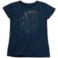 thumbnail image 1 of Trevco Sportswear WB285-WT-4 Fantastic Beasts 2 Suitcase Womens Short Sleeve T-Shirt, Navy - Extra Large, 1 of 1