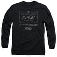thumbnail image 1 of Trevco Sportswear WB227-AL-6 Fantastic Beasts Magic To Work Here Adult Long Sleeve T-Shirt, Black - 3X, 1 of 1