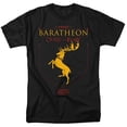 thumbnail image 1 of Trevco Sportswear GOT171-AT-1 Game of Thrones House Baratheon Sigil Adult Regular Fit Short Sleeve T-Shirt, Black - Small, 1 of 1