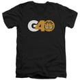 thumbnail image 1 of Trevco Sportswear GAR567-AV-4 Garfield G40 Adult Slim Fit V-Neck Cotton T-Shirt, Black - Extra Large, 1 of 1