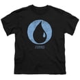 thumbnail image 1 of Trevco Sportswear HBRO631-YT-1 Magic The Gathering Blue Symbol Youth Short Sleeve T-Shirt, Black - Small, 1 of 1