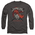 thumbnail image 1 of Trevco Sportswear HBRO687-AL-1 Dungeons & Dragons How I Roll D & D Adult Long Sleeve T-Shirt, Charcoal - Small, 1 of 1