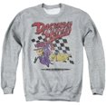 thumbnail image 1 of Trevco Sportswear HNB448-AS-5 Wacky Races Dastardly & Muttley 1 Adult Crewneck Sweatshirt, Athletic Heather - 2X, 1 of 1