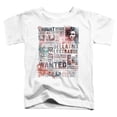 thumbnail image 1 of Trevco Sportswear HP8396-TT-1 Harry Potter Death Eaters Most Wanted S Clippings Toddler Short Sleeve T-Shirt, White - Small 2T, 1 of 1