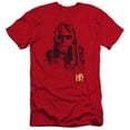 thumbnail image 1 of Trevco Sportswear UNI114-PSF-3 Hellboy II Splatter Gun Premium Canvas Adult Slim Fit 30-1 Short Sleeve T-Shirt, Red - Large, 1 of 1