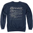 thumbnail image 1 of Trevco Sportswear HNDA137-AS-1 Honda Motorcycles Dreamer Adult Crewneck Sweatshirt, Navy - Small, 1 of 1