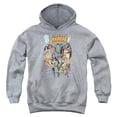 thumbnail image 1 of Trevco Sportswear JLA746-YFTH-1 JLA Team Up Youth Hooded Sweatshirt, Athletic Heather - Small, 1 of 1