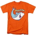 thumbnail image 1 of Trevco Sportswear HNB183-AT-3 Jabberjaw Retro Swim Adult Regular Fit Short Sleeve T-Shirt, Orange - Large, 1 of 1