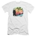 thumbnail image 1 of Trevco Sportswear UNI1095-PSF-1 Jaws Amity Island Premium Canvas Adult Slim Fit 30-1 Short Sleeve T-Shirt, White - Small, 1 of 1