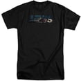 thumbnail image 1 of Trevco Sportswear UNI997-ATT-5 Jaws Logo Cutout Adult Tall Fit Short Sleeve T-Shirt, Black - 2X, 1 of 1