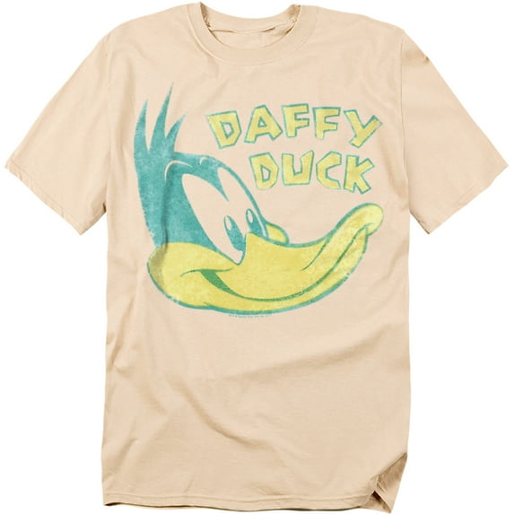 Looney Tunes T-Shirt Daffy Head Unisex Graphic Tee For Men & Women