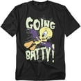 thumbnail image 1 of Looney Tunes T-Shirt Going Batty Unisex Graphic Tee For Men & Women, 1 of 7