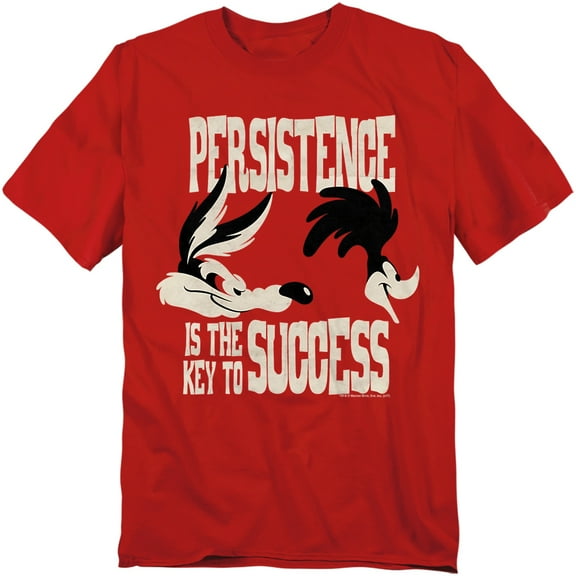 Looney Tunes T-Shirt Persistence Unisex Graphic Tee For Men & Women