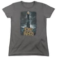 thumbnail image 1 of Trevco Sportswear LOR2007-WT-5 Lord of The Rings Always Watching Womens Short Sleeve T-Shirt, Charcoal - 2X, 1 of 1
