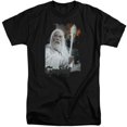 thumbnail image 1 of Trevco Sportswear LOR3012-ATT-4 Lord of The Rings Gandalf Adult Tall Fit Short Sleeve T-Shirt, Black - Extra Large, 1 of 1