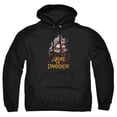 thumbnail image 1 of Trevco Sportswear MGM100-AFTH-2 Army of Darkness Bloody Poster Adult Pullover Hoodie, Black - Medium, 1 of 1