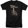 thumbnail image 1 of Trevco Sportswear MGM102-ATT-6 MGM Army of Darkness Reeeal Ugly Adult Tall Fit Short Sleeve T-Shirt, Black - 3X, 1 of 1