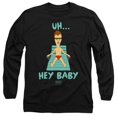thumbnail image 1 of Trevco Sportswear MTV187-AL-3 Beavis & Butthead Uh Hey Baby Adult Long Sleeve T-Shirt, Black - Large, 1 of 1