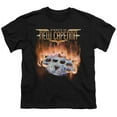 thumbnail image 1 of Trevco Sportswear HBRO1191-YT-3 Magic The Gathering Burning Knuckles with Logo Youth Short Sleeve T-Shirt, Black - Large, 1 of 1