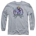 thumbnail image 1 of Trevco Sportswear DRM104B-AL-3 Masters of The Universe Skeletor Adult Long Sleeve T-Shirt, Athletic Heather - Large, 1 of 1