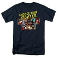 thumbnail image 1 of Trevco Sportswear WBM1547-AT-7 Mortal Kombat Klassic Choose Your Fighter Adult Regular Fit Short Sleeve T-Shirt, Navy - 4X, 1 of 1