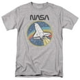 thumbnail image 1 of Trevco Sportswear NASA109-AT-2 NASA Shuttle Adult Regular Fit Short Sleeve T-Shirt, Athletic Heather - Medium, 1 of 2