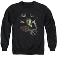 thumbnail image 1 of Trevco Sportswear OZ102-AS-5 Wizard of Oz & Your Little Dog Too Adult Crewneck Sweatshirt, Black - 2X, 1 of 2