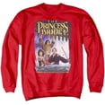 thumbnail image 1 of Trevco Sportswear PB120D-AS-5 Princess Bride Alt Poster Adult Crewneck Sweatshirt, Red - 2X, 1 of 1