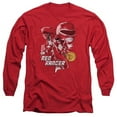 thumbnail image 1 of Trevco Sportswear PWR190-AL-2 Power Rangers Red Ranger Adult Long Sleeve T-Shirt, Red - Medium, 1 of 1