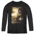 thumbnail image 1 of Trevco Sportswear PWR3032-WL-5 Power Rangers & Yellow Zord Poster Womens Long Sleeve Tee Shirt, Black - 2X, 1 of 1