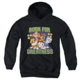 thumbnail image 1 of Trevco Sportswear NICK707-YFTH-3 Paw Patrol Born for Greatness Youth Hooded Sweatshirt, Black - Large, 1 of 1