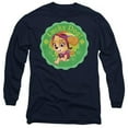 thumbnail image 1 of Trevco Sportswear NICK10268SPD-AL-1 Paw Patrol St. Patricks Day Lucky Dog Adult Long Sleeve T-Shirt, Navy - Small, 1 of 1