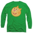 thumbnail image 1 of Trevco Sportswear HBRO1455-AL-5 Peppa Pig Candy Cat Face Adult Long Sleeve T-Shirt, Kelly Green - 2X, 1 of 1