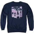 thumbnail image 1 of Trevco Sportswear PERRY268-AS-3 Pink Floyd Paint Box Adult Crewneck Sweatshirt, Navy - Large, 1 of 1