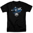 thumbnail image 1 of Trevco Sportswear PWR4016-AT-1 Power Rangers Blue 25 Adult Regular Fit Short Sleeve T-Shirt, Black - Small, 1 of 1