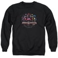 thumbnail image 1 of Trevco Sportswear PWR3006-AS-1 Power Rangers Ranger Circuitry Adult Crewneck Sweatshirt, Black - Small, 1 of 1
