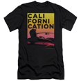 thumbnail image 1 of Trevco Sportswear SHO497-PSF-4 Californication Sunset Ride Premium Canvas Adult Slim Fit 30-1 Short Sleeve T-Shirt, Black - Extra Large, 1 of 1