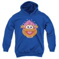 thumbnail image 1 of Trevco Sportswear SST10085-YFTH-3 Sesame Street Christmas Nutcracker Zoey Youth Hooded Sweatshirt, Royal - Large, 1 of 1