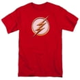 thumbnail image 1 of Trevco Sportswear FLSH119-AT-6 The Flash Season 4 Logo Adult Regular Fit Short Sleeve T-Shirt, Red - 3X, 1 of 1