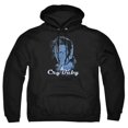 thumbnail image 1 of Trevco Sportswear UNI121-AFTH-5 Cry Baby King Cry Baby Adult Pullover Hoodie, Black - 2X, 1 of 1