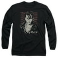 thumbnail image 1 of Trevco Sportswear UNI184-AL-5 Cry Baby Drapes & Squares Adult Long Sleeve T-Shirt, Black - 2X, 1 of 2