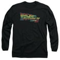 thumbnail image 1 of Trevco Sportswear UNI341-AL-3 Back to the Future II Logo Adult Long Sleeve T-Shirt, Black - Large, 1 of 2
