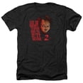 thumbnail image 1 of Trevco Sportswear UNI417-HA-3 Childs Play 2 In Heaven Adult Regular Fit Heather Short Sleeve T-Shirt, Charcoal - Large, 1 of 1