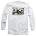 thumbnail image 1 of Trevco Sportswear UNI559-AL-3 Breakfast Club Mugs Adult Long Sleeve T-Shirt, White - Large, 1 of 1