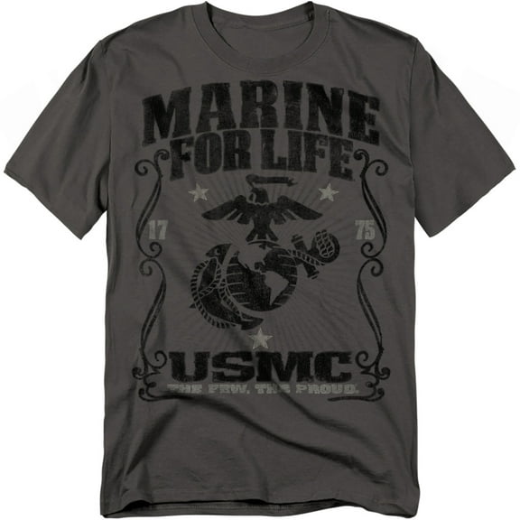 Us Marine Corps T-Shirt For Life Unisex Graphic Tee For Men & Women
