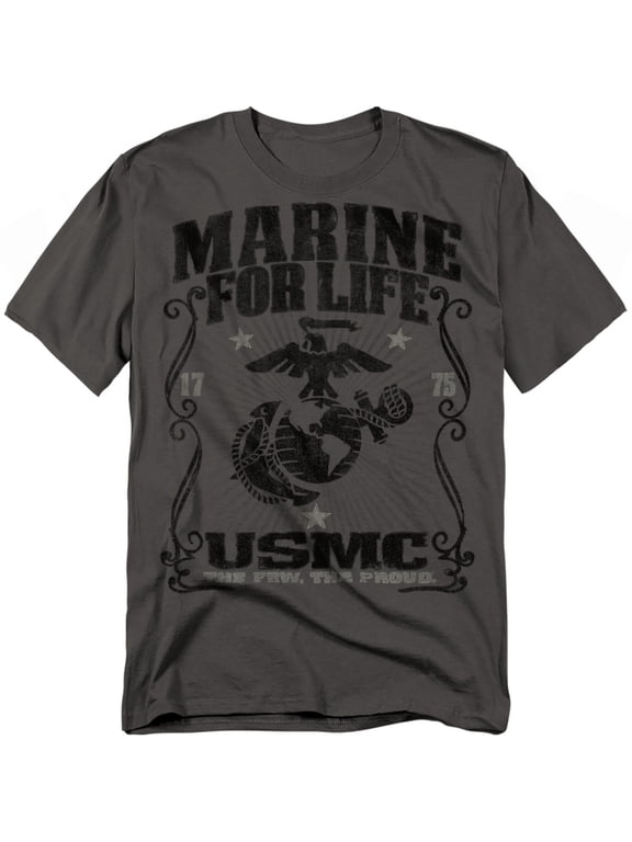 Us Marine Corps T-Shirt For Life Unisex Graphic Tee For Men & Women
