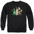 thumbnail image 1 of Trevco Sportswear CN448-AS-6 Uncle Grandpa Group Adult Crewneck Sweatshirt, Black - 3X, 1 of 2