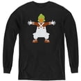thumbnail image 1 of Trevco Sportswear WBM1278-YL-1 Willy Wonka & The Chocolate Factory Lone Oompa Loompa Long Sleeve Youth T-Shirt, Black - Small, 1 of 1