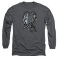 thumbnail image 1 of Trevco Sportswear WBM217-AL-6 Corpse Bride Runaway Groom Adult Long Sleeve T-Shirt, Charcoal - 3X, 1 of 1